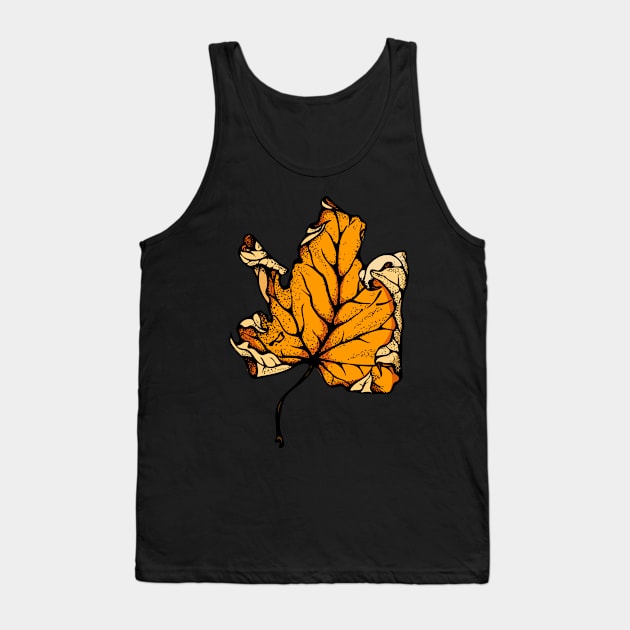 colourful autumn leaves Tank Top by ativka